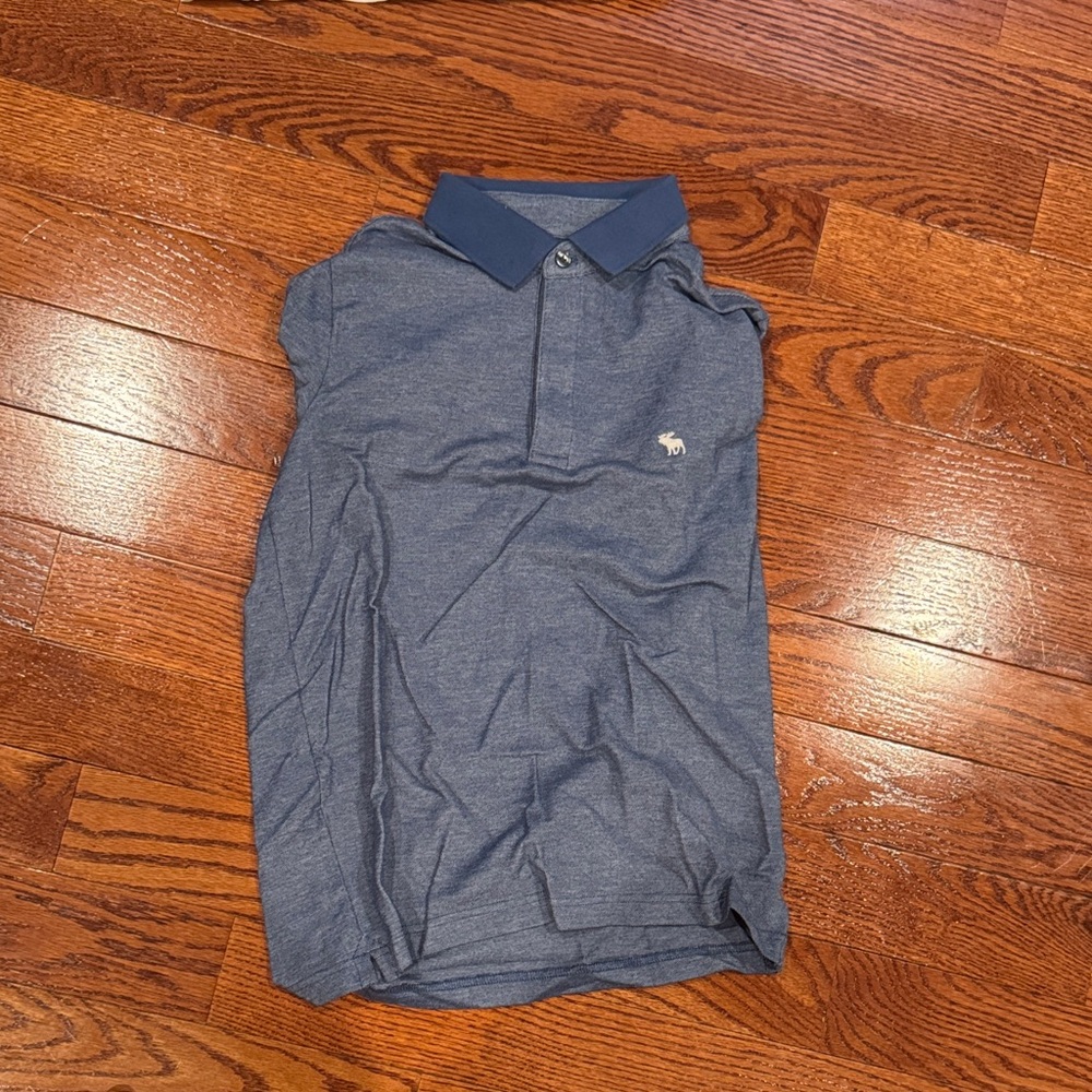 Stylish Blue Polo Shirt with Logo